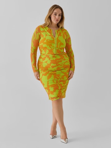 Vero Moda Collab Bluzka 'Joann' w kolorze pomarańczowy