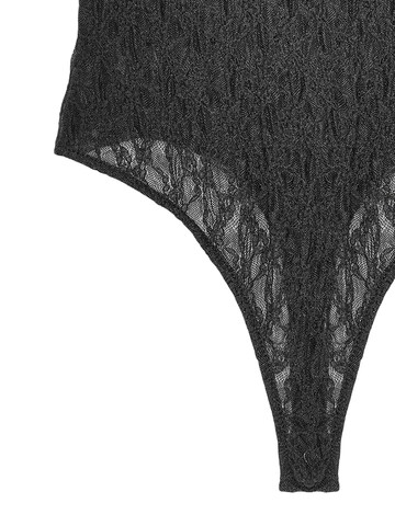 Dilvin Bodysuit 'Blusen' in Black
