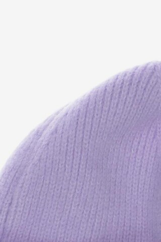 Monki Hat & Cap in One size in Purple