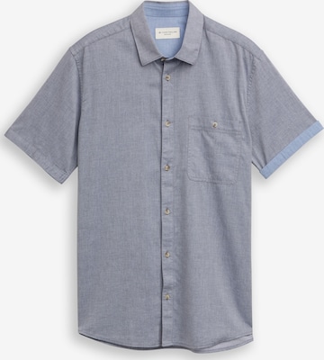 TOM TAILOR Риза в синьо: отпред