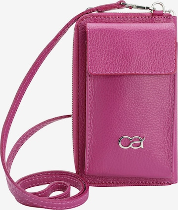 COLLEZIONE ALESSANDRO Crossbody Bag 'Event' in Pink: front