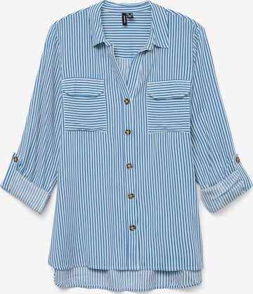 VERO MODA Blúzka 'VMBumpy' - Modrá: predná strana