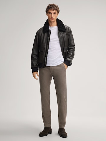 JOOP! Jeans Loose fit Chino trousers 'Matthew' in Brown
