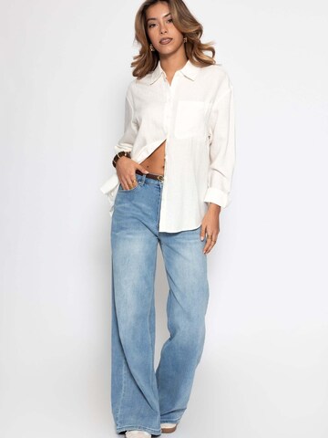 SASSYCLASSY Bluse‌‌‌‌ in Weiß