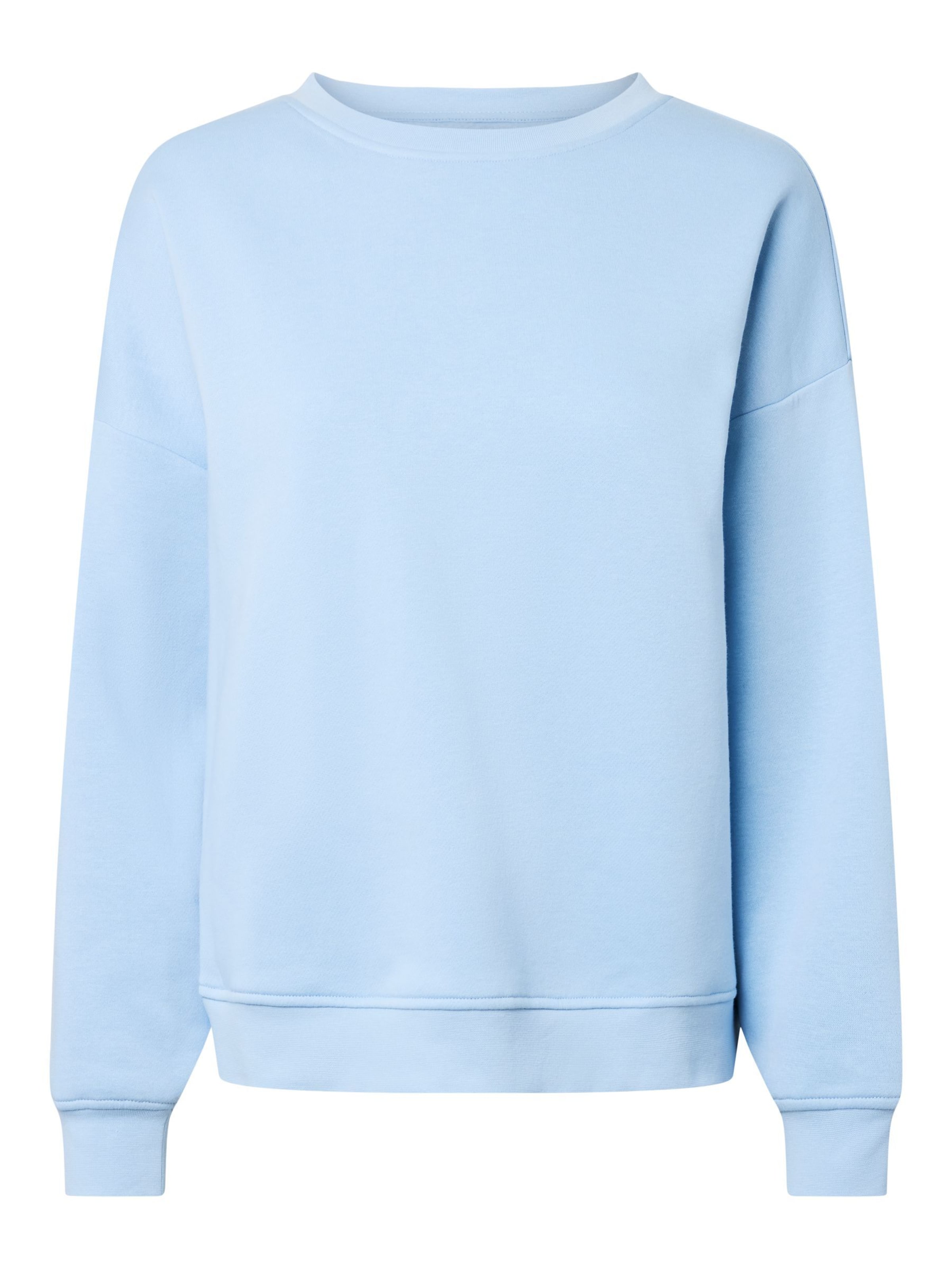 Sweat-shirt 'PCChilli' PIECES en bleu : devant