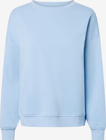 Sweat-shirt 'PCChilli' PIECES en bleu : devant