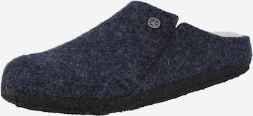 Pantoufle 'Zermatt' BIRKENSTOCK en bleu : devant