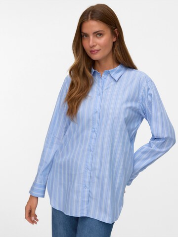 VERO MODA Blúz - kék: elől