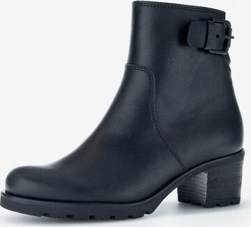 GABOR Ankle Boots in Black: front