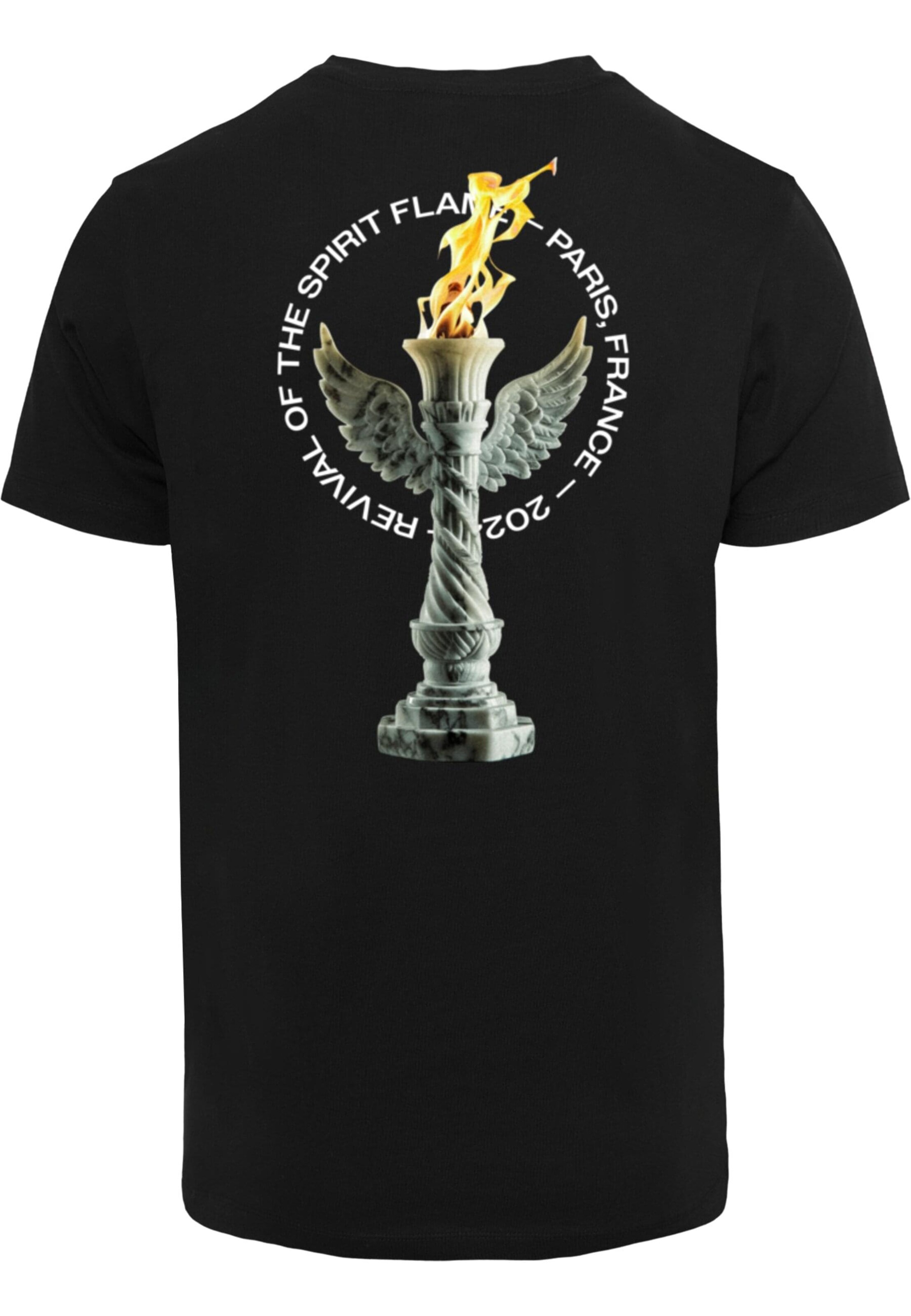 T-Shirt 'Spririt Flame' Mister Tee en noir