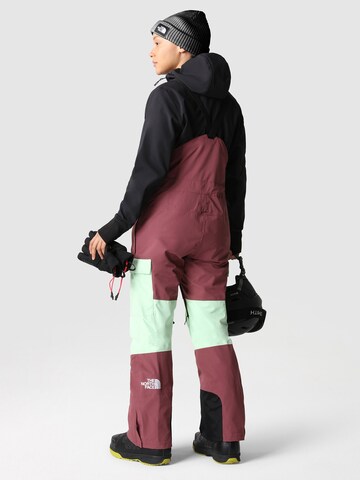 THE NORTH FACE Sportsantrekk 'DRAGLINE BIB' i rød