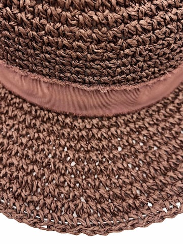 Amichi - Sombrero 'Sombrero para mujer Alania de fibras naturales' en marrón