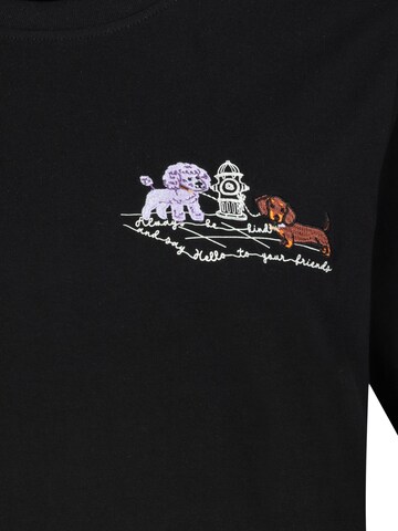 Eight2Nine T-Shirt in Schwarz