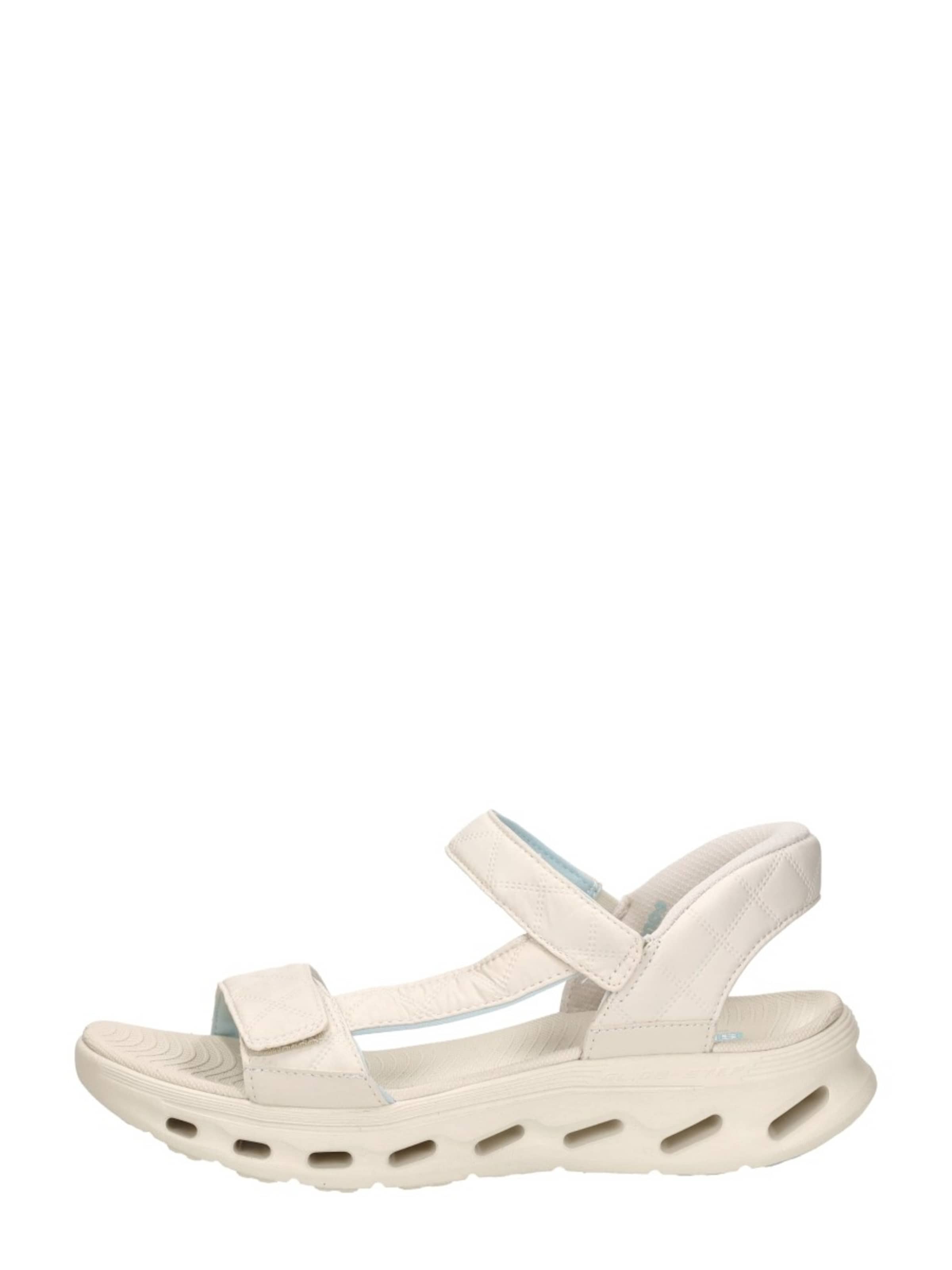 SKECHERS Sandaal 'Slip-Ins: Go Walk Glide Step 2.0' in Wit