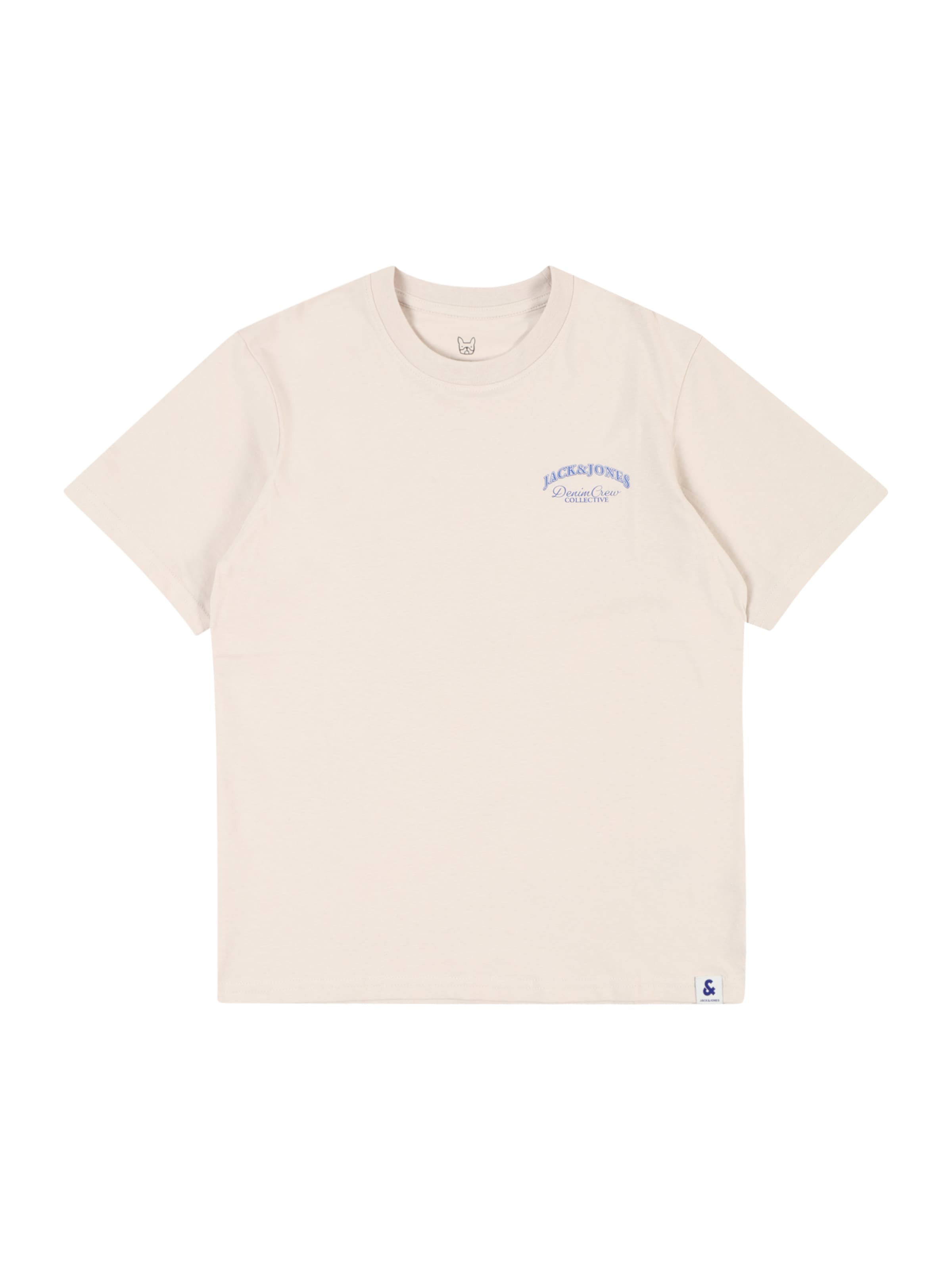 Jack & Jones Junior Μπλουζάκι σε μπεζ: μπροστά