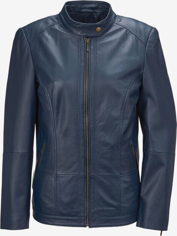 Goldner Between-Season Jacket in Blue: front