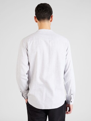 QS Slim fit Button Up Shirt in White