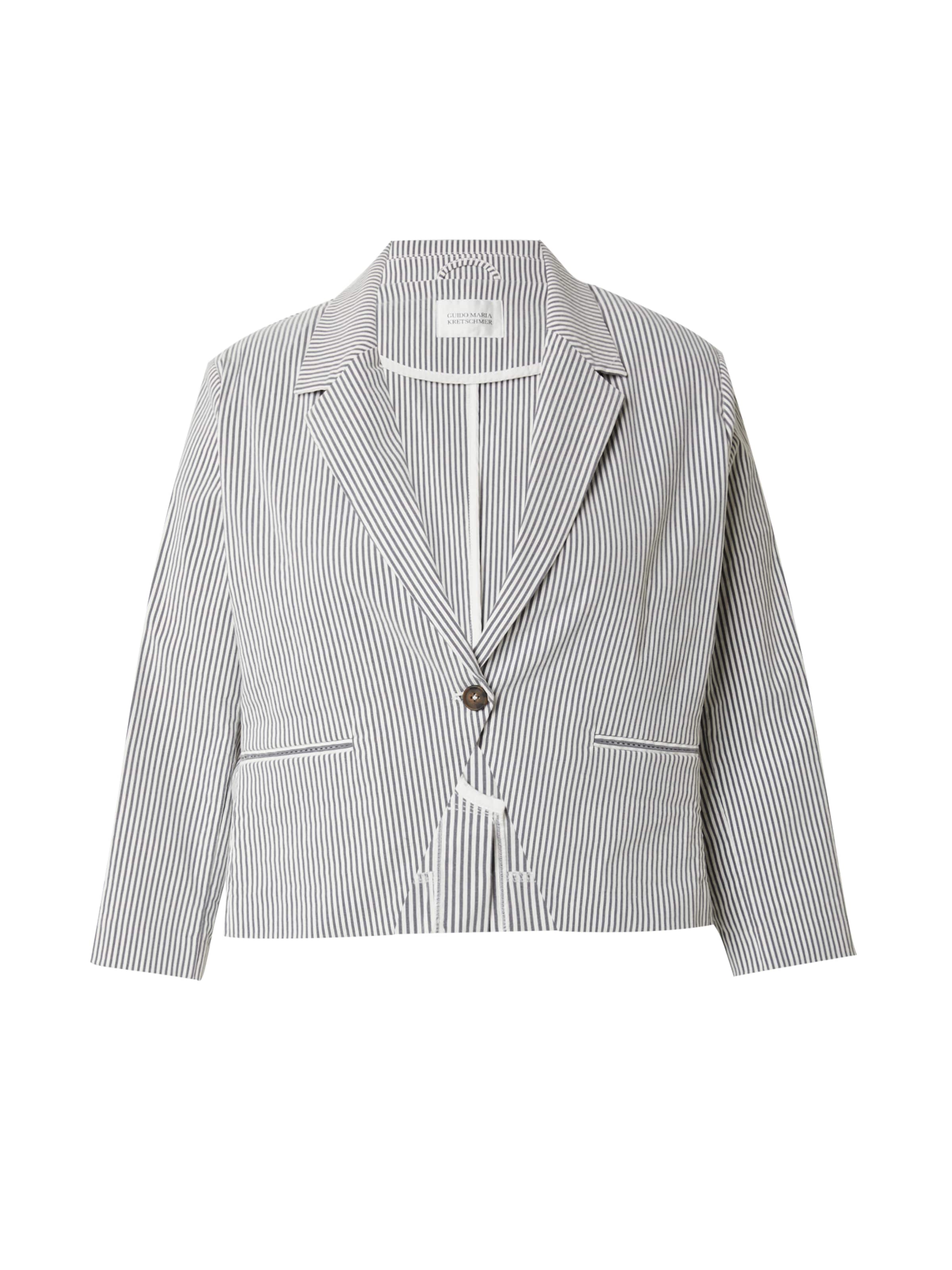 Guido Maria Kretschmer Curvy Bleiser 'Elna', värv sinine: eest vaates