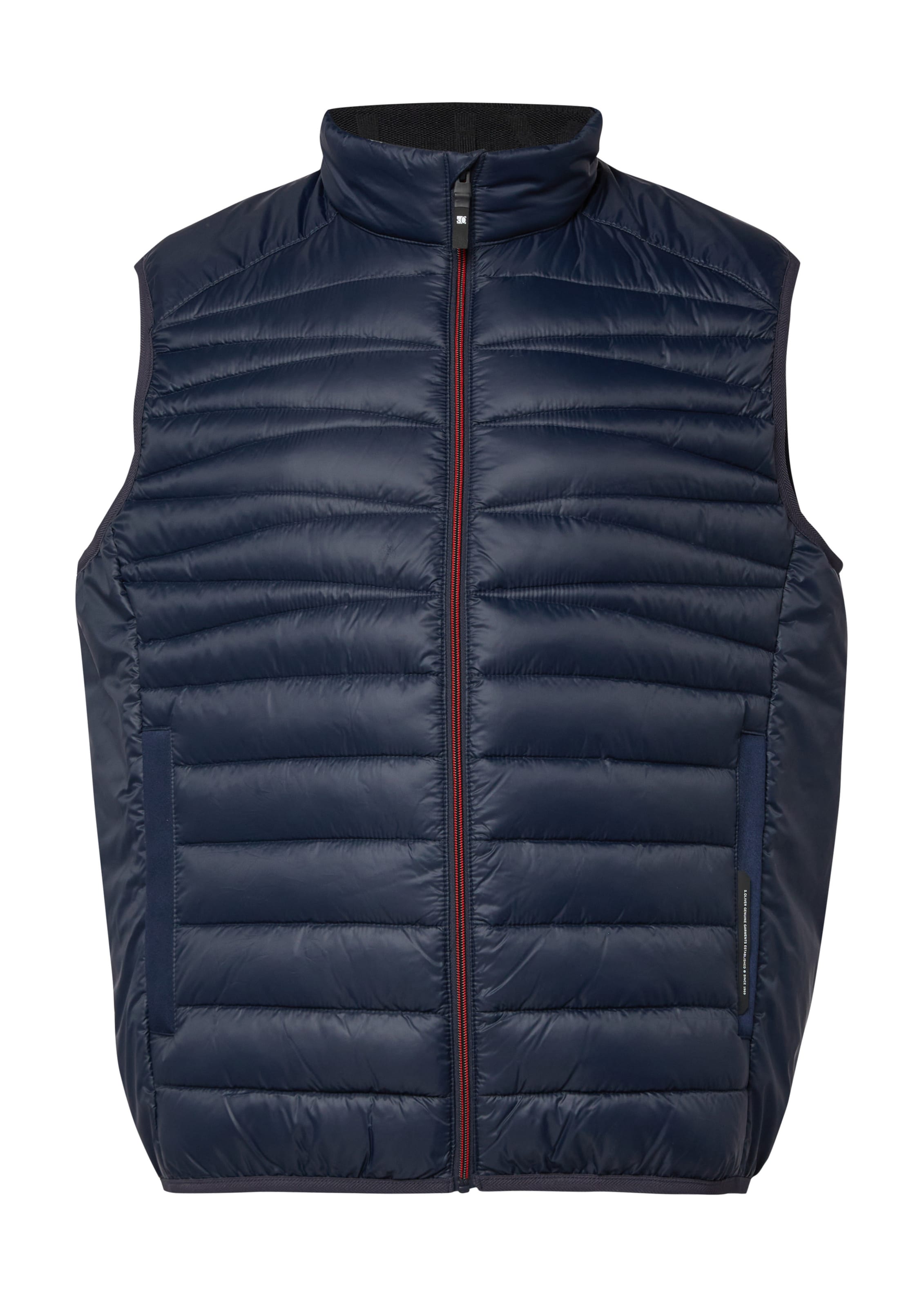 Gilet s.Oliver en bleu : devant