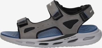 SKECHERS Sandal 'Orvan SD - Gamble' in Grey: front