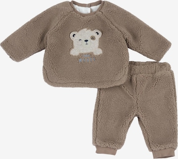 CHICCO Set in Brown: front