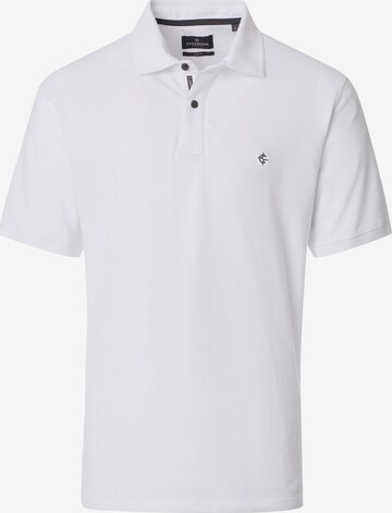 CASAMODA Shirt 'Basic' in Weiß: Vorderseite