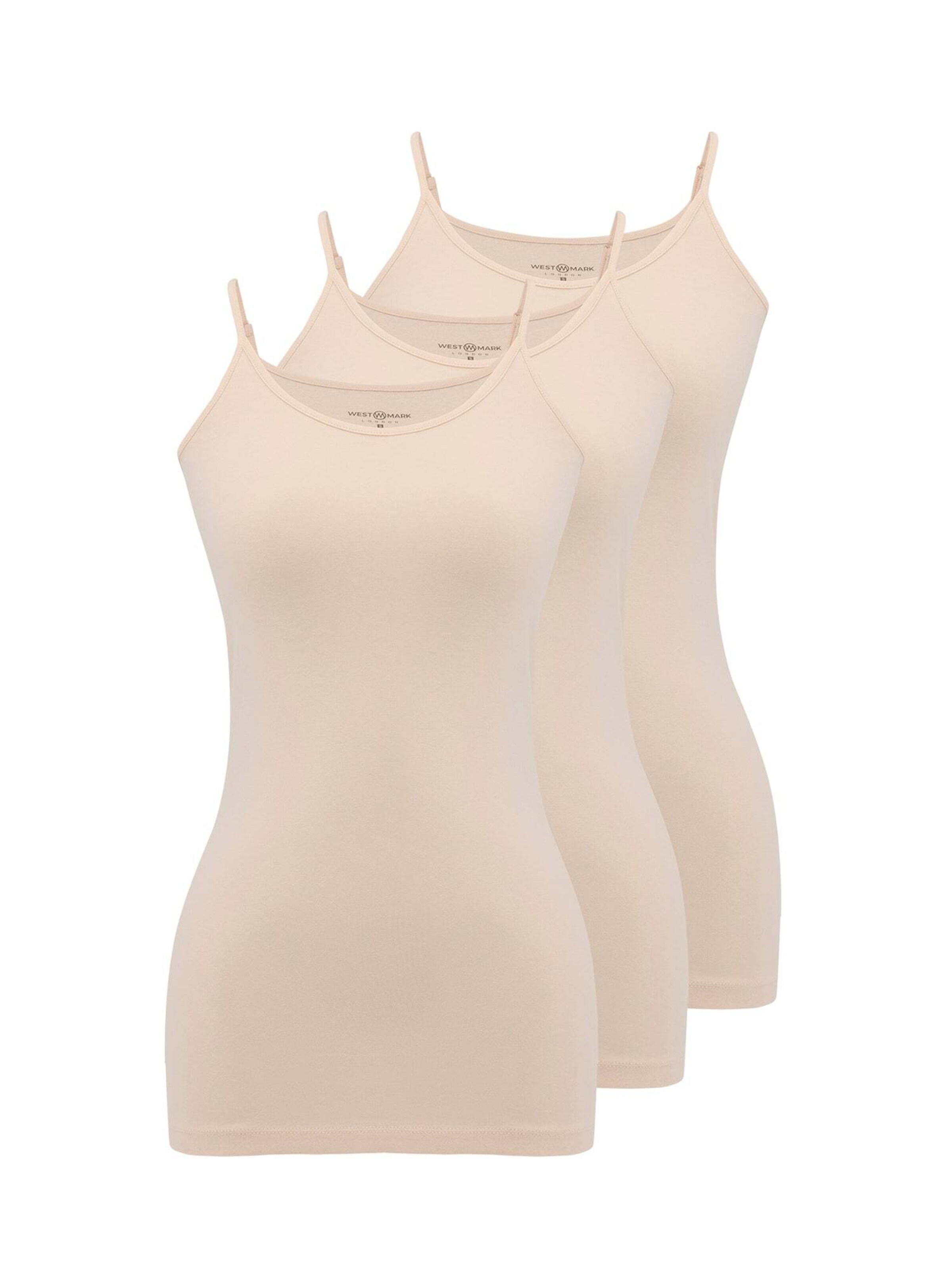 WESTMARK LONDON Undershirt in Beige: front
