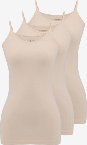 Maglietta intima di WESTMARK LONDON in beige: frontale