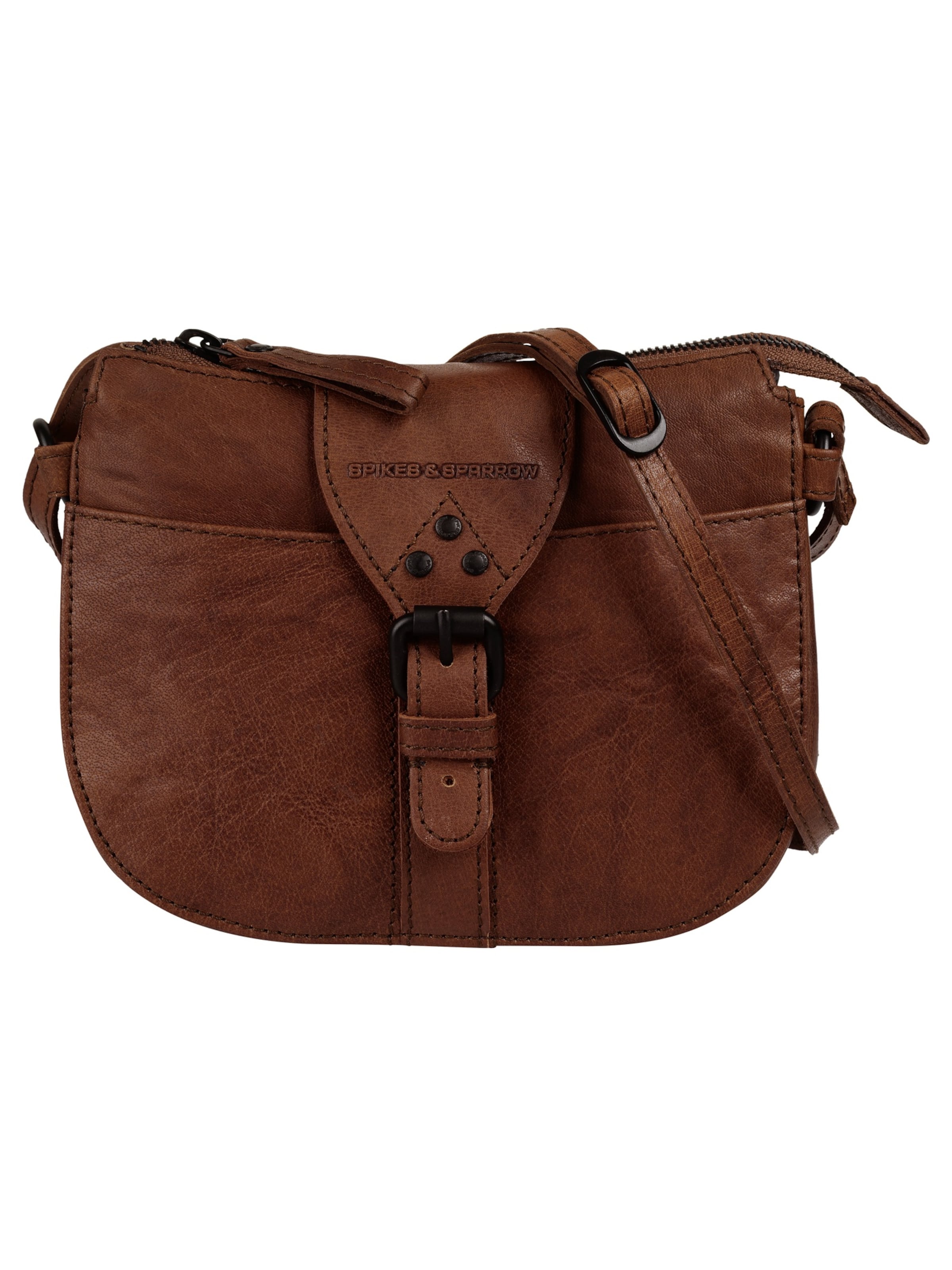 Spikes & Sparrow Umhängetasche‌‌‌‌‌‌‌‌‌‌ in Braun: Vorderseite