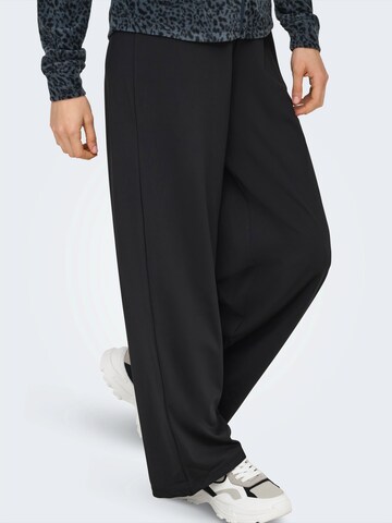 ONLY PLAY Wide leg Workout Pants 'ONPMina-2' in Black