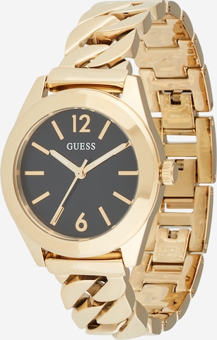 auksinė GUESS Analoginis (įprasto dizaino) laikrodis: priekis