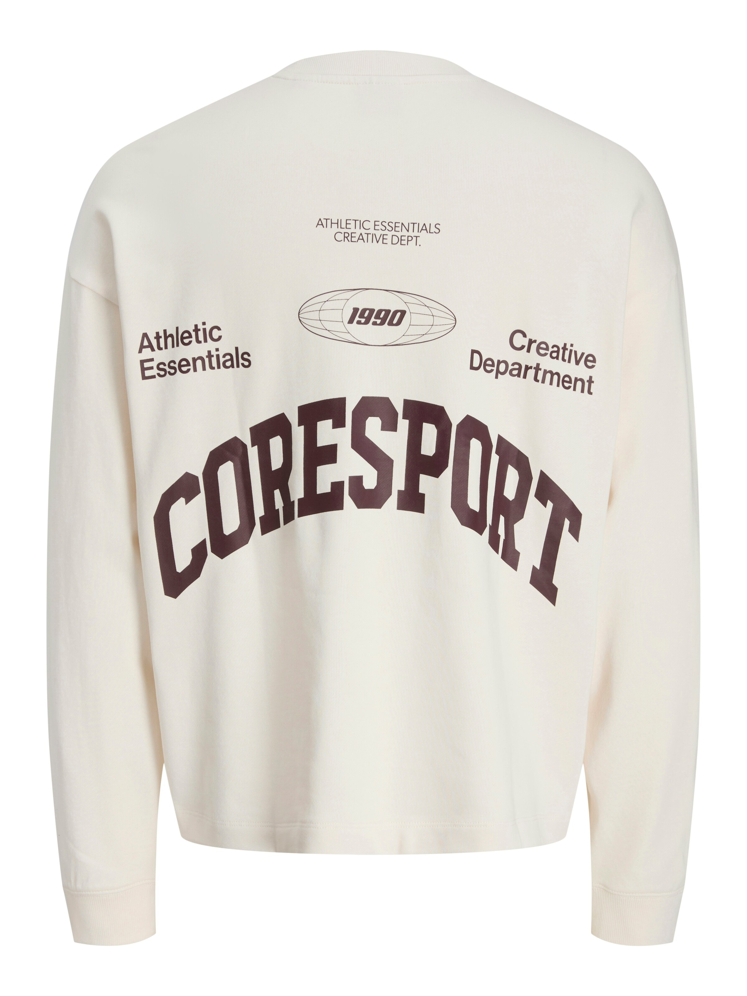 JACK & JONES Sweatshirt 'JCOSignal' in Beige