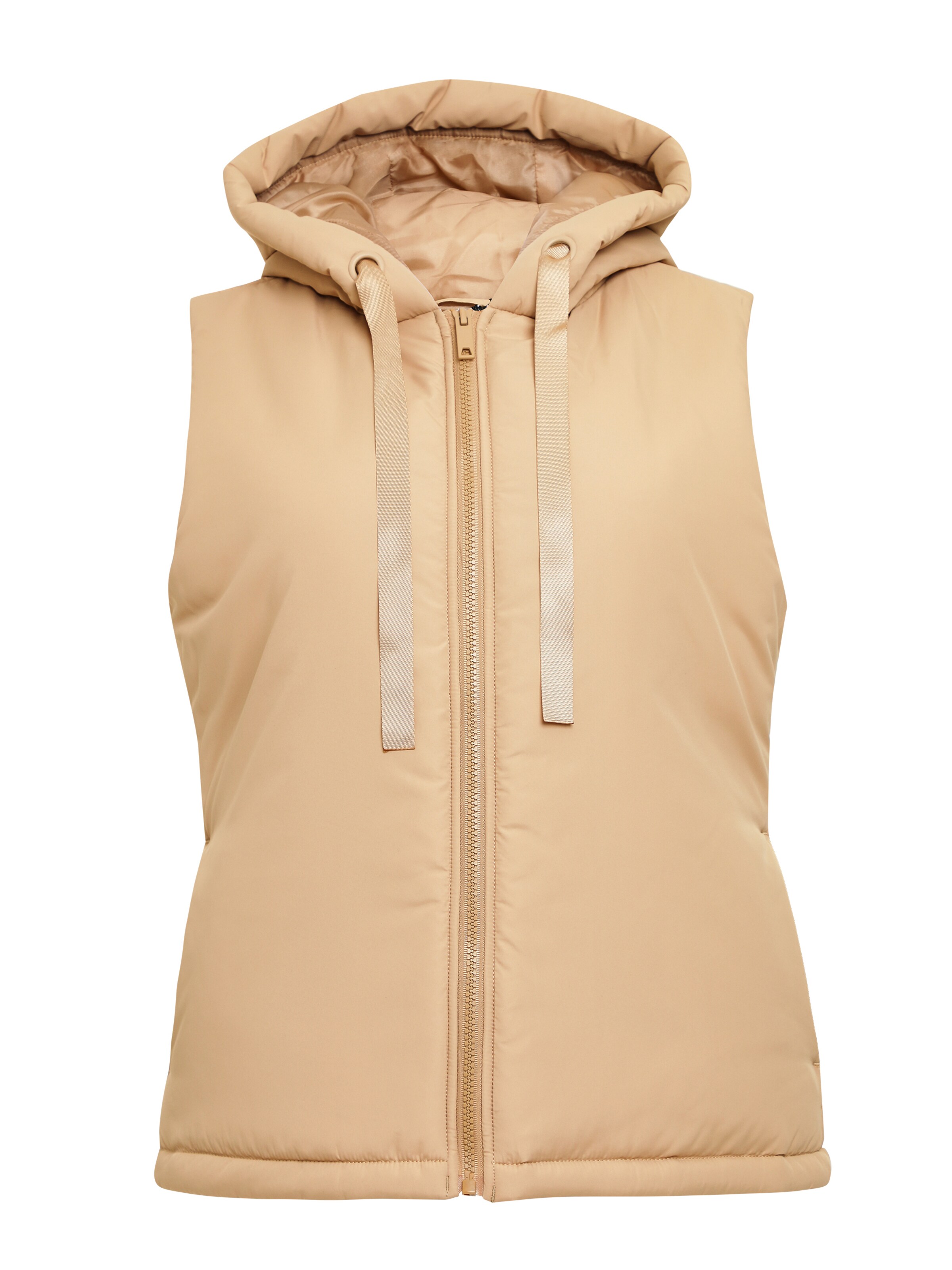 Threadbare Weste 'Shelly' in Beige: Vorderseite