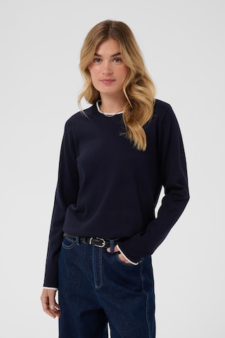 SAINT TROPEZ Sweater 'Mila' in Black: front