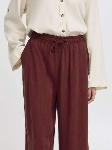 Loosefit Pantalon ' BYFilinen' b.young en rouge