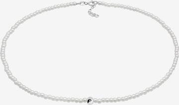 ELLI Necklace 'Yin und Yang' in White: front