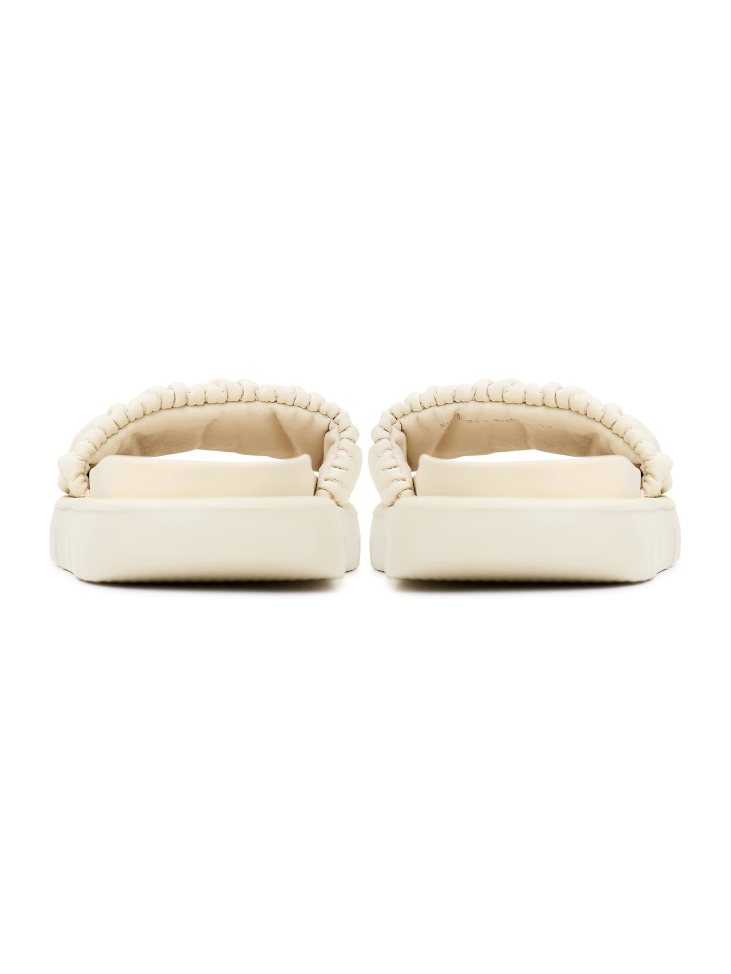 CESARE GASPARI Pantolette in Beige