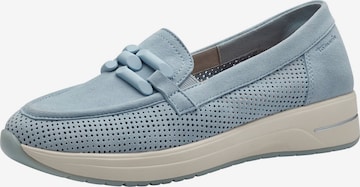 TAMARIS Classic Flats in Blue: front