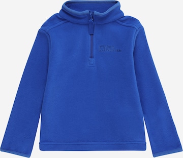 JACK WOLFSKIN Sweater 'Taunus' in Blue: front