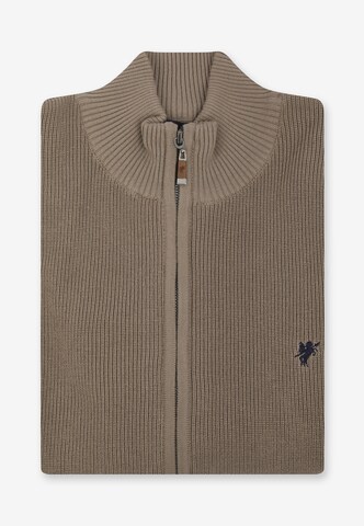 DENIM CULTURE Knit cardigan 'Branden' in Beige