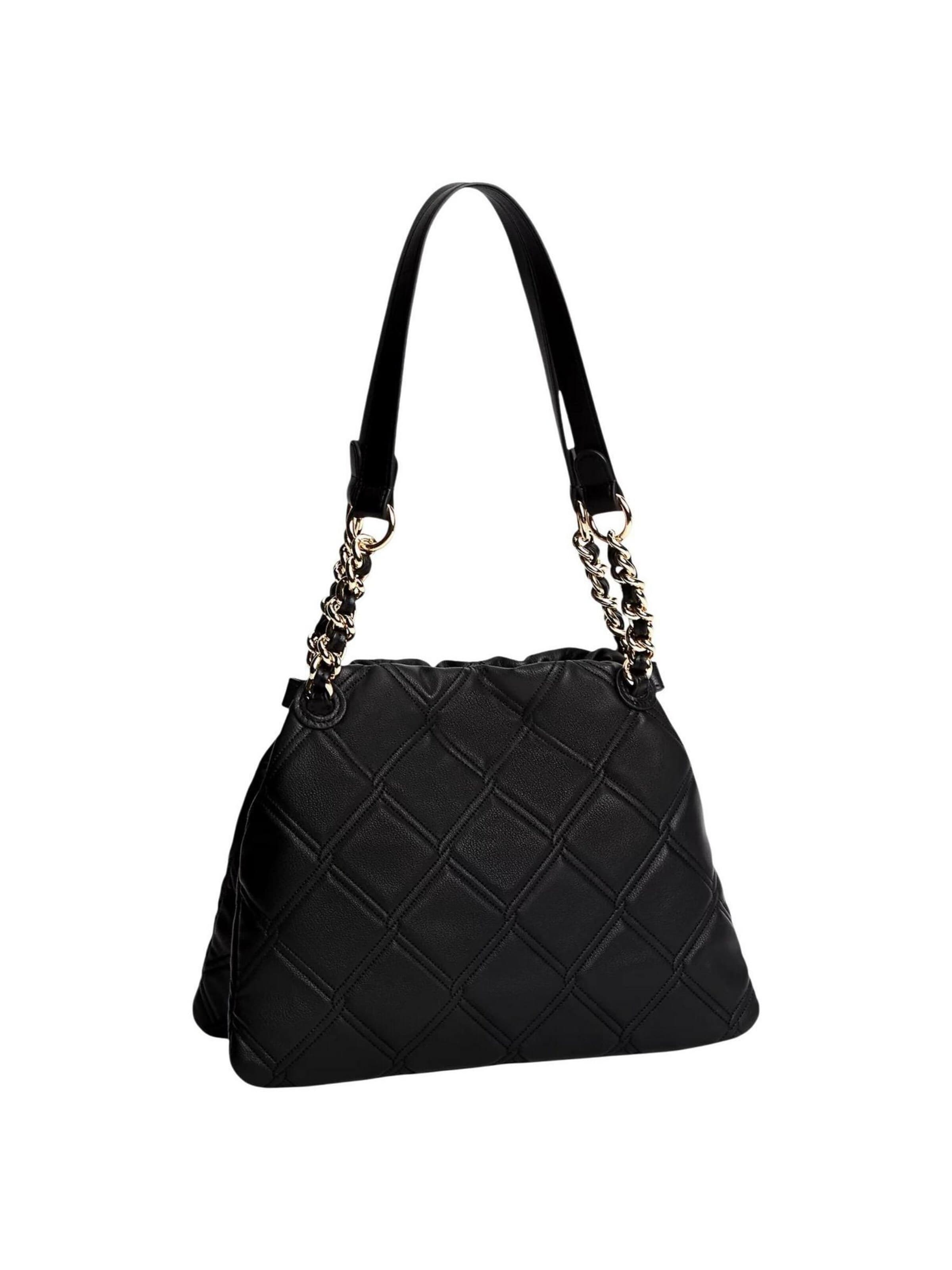 Borsa a spalla 'TH FEMININE MINI TOTE AW0AW18716' di TOMMY HILFIGER in nero
