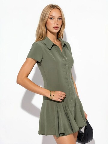 Busem - Vestidos camiseiros em verde
