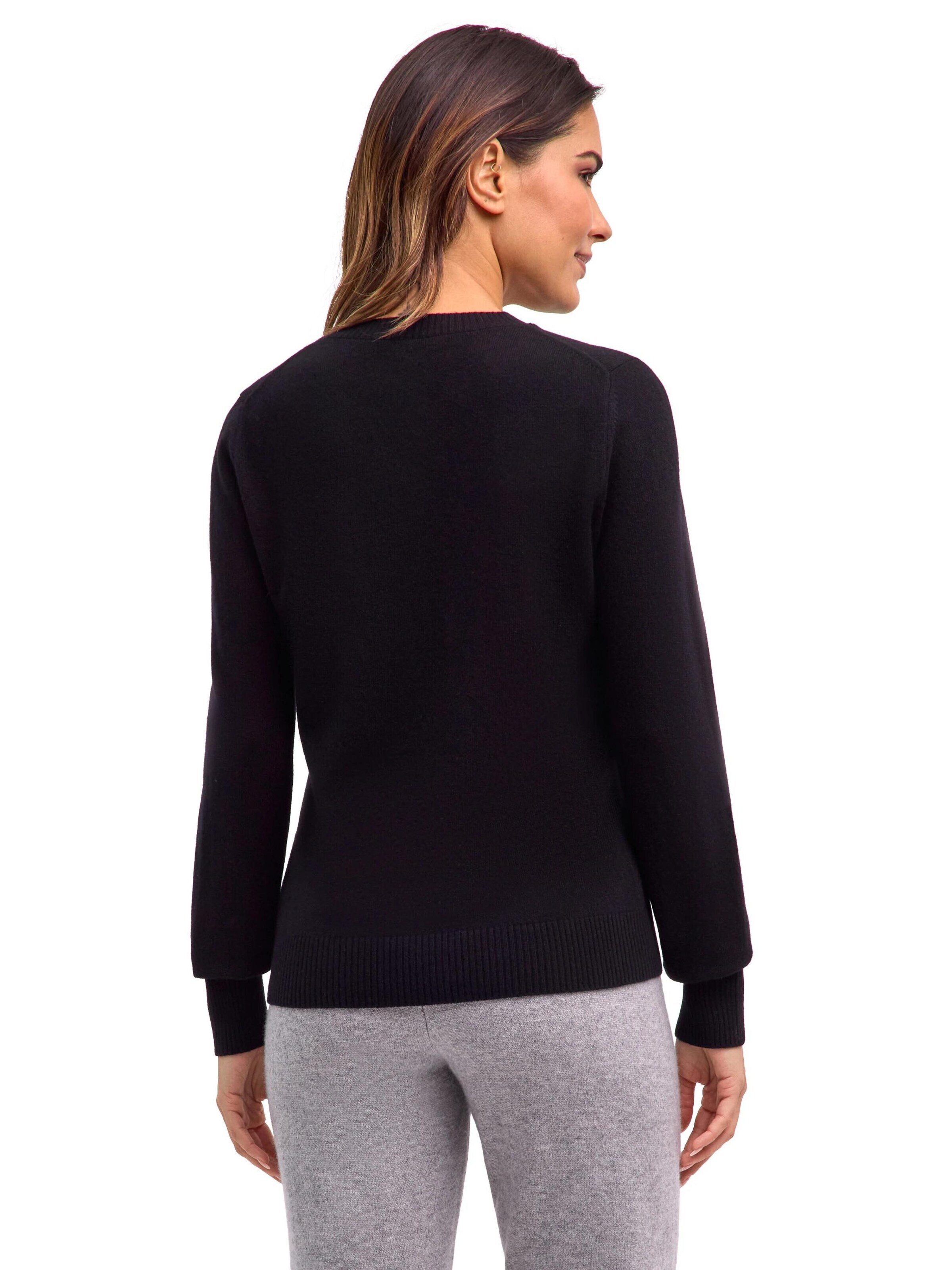 FALKE Pullover 'Pure Cashmere'‌‌‌‌ in Schwarz