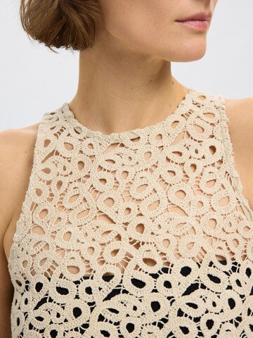Haut SELECTED en blanc