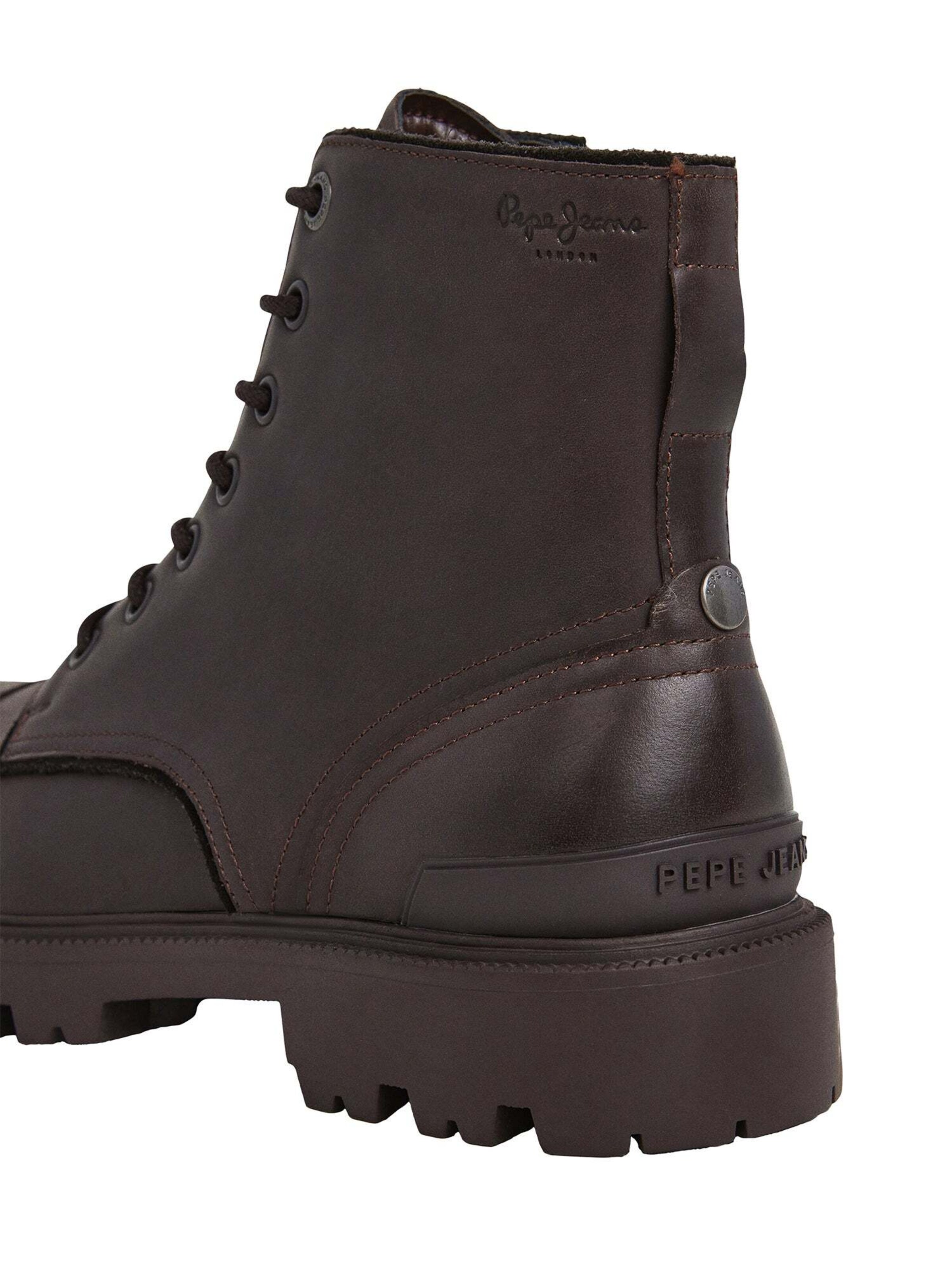 Boots stringati 'RYAN BRIT M' di Pepe Jeans in marrone