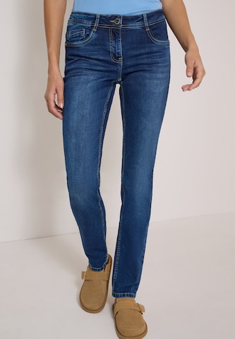 CECIL Regular Jeans in Blue: front