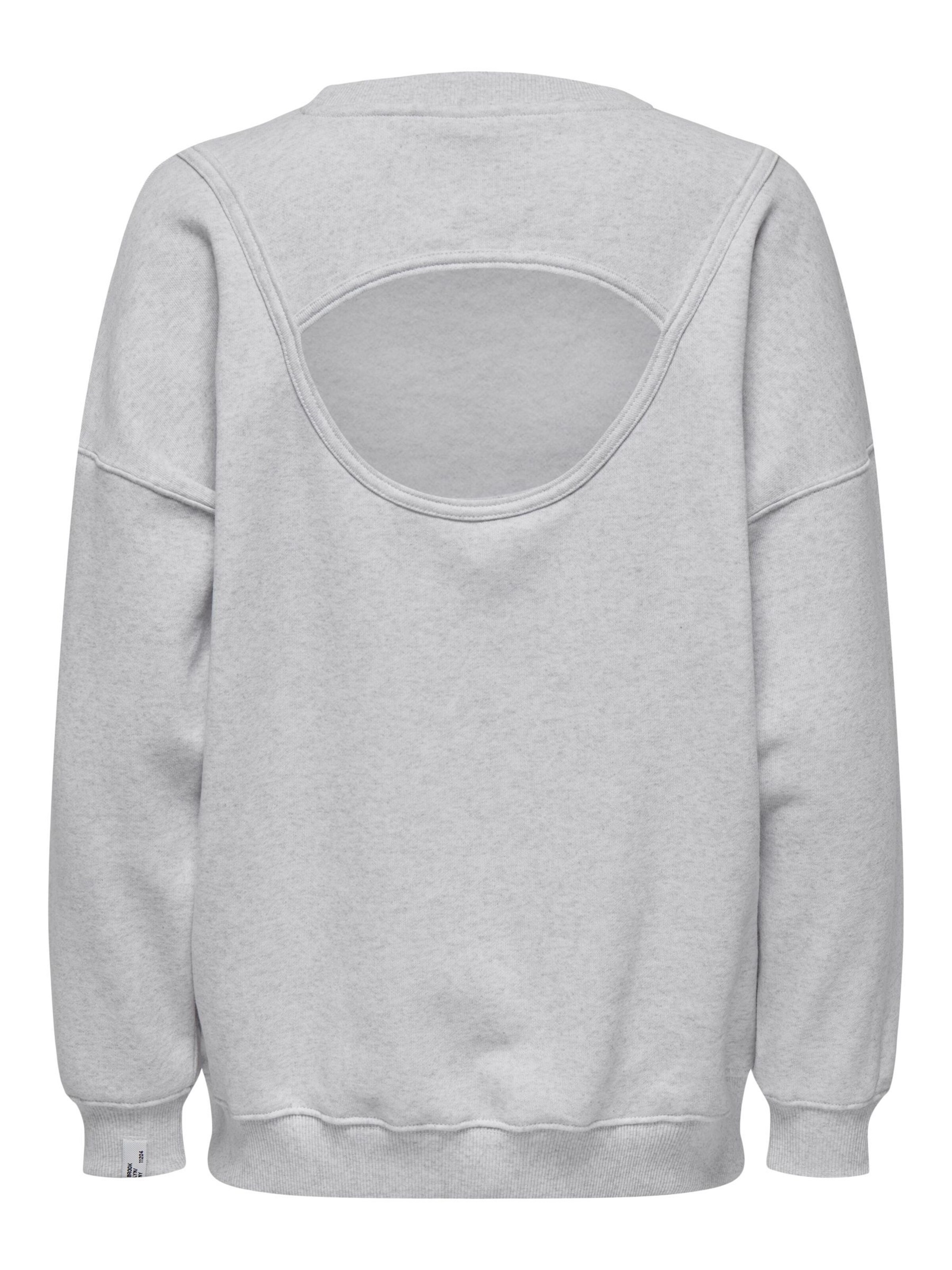 ONLY Sweatshirt in Grijs
