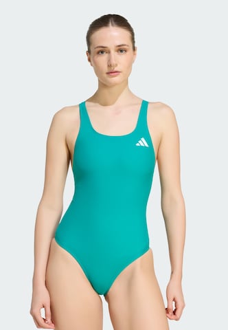 ADIDAS PERFORMANCE Bralette Sports swimsuit 'Ess' in Green: front