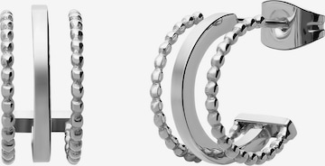 Lucardi Ohrringe in Silber: Vorderseite