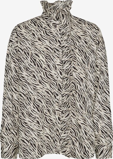 AWARE by Vero Moda Bluse 'Rylee Katie' in beige / schwarz / weiß, Produktansicht